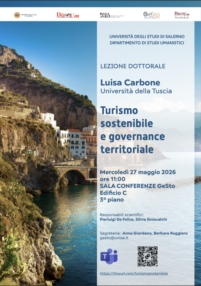 Turismo sostenibile e governance territoriale
